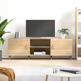 Meuble TV chêne sonoma 150x30x50 cm bois d'ingénierie