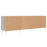 Meuble TV sonoma gris 150x30x50 cm bois d'ingénierie