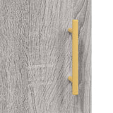 Meuble TV sonoma gris 150x30x50 cm bois d'ingénierie