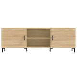 Meuble TV chêne sonoma 150x30x50 cm bois d'ingénierie