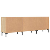 Meuble TV chêne sonoma 150x30x50 cm bois d'ingénierie