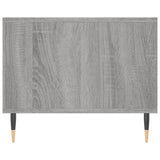 Sonoma grauer Couchtisch 102x50x40 cm, Holzwerkstoff