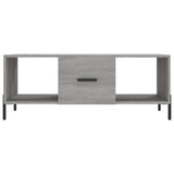 Sonoma coffee table gray 102x50x40 cm engineered wood