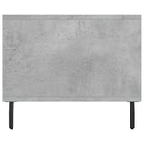 Betongrauer Couchtisch 102x50x40 cm, Holzwerkstoff