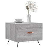 Sonoma coffee table gray 50x50x40 cm Engineered wood