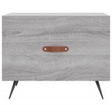 Sonoma coffee table gray 50x50x40 cm Engineered wood