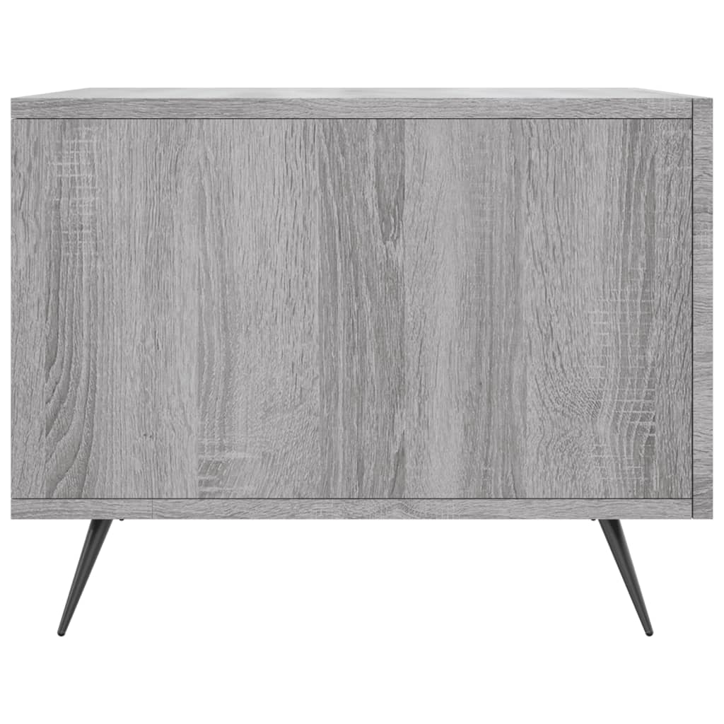 Coffee tables 2 pcs sonoma gray 50x50x40 cm engineered wood