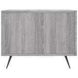 Coffee tables 2 pcs sonoma gray 50x50x40 cm engineered wood