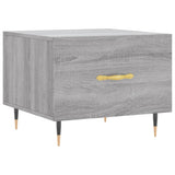 Sonoma coffee table gray 50x50x40 cm Engineered wood