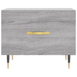 Sonoma coffee table gray 50x50x40 cm Engineered wood