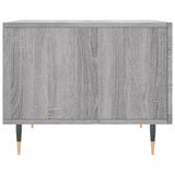 Sonoma coffee table gray 50x50x40 cm Engineered wood