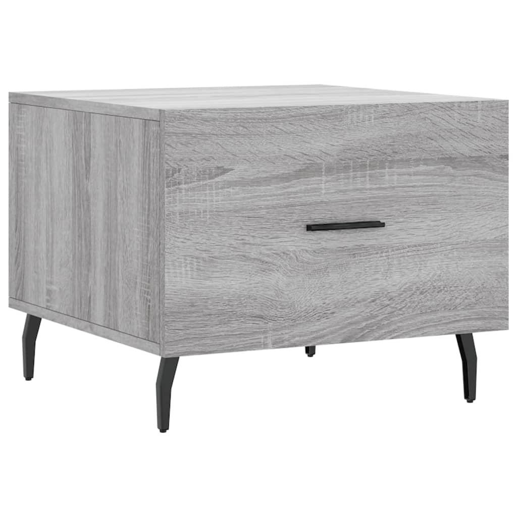 Sonoma coffee table gray 50x50x40 cm Engineered wood