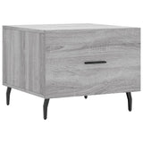 Sonoma coffee table gray 50x50x40 cm Engineered wood