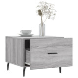 Sonoma coffee table gray 50x50x40 cm Engineered wood