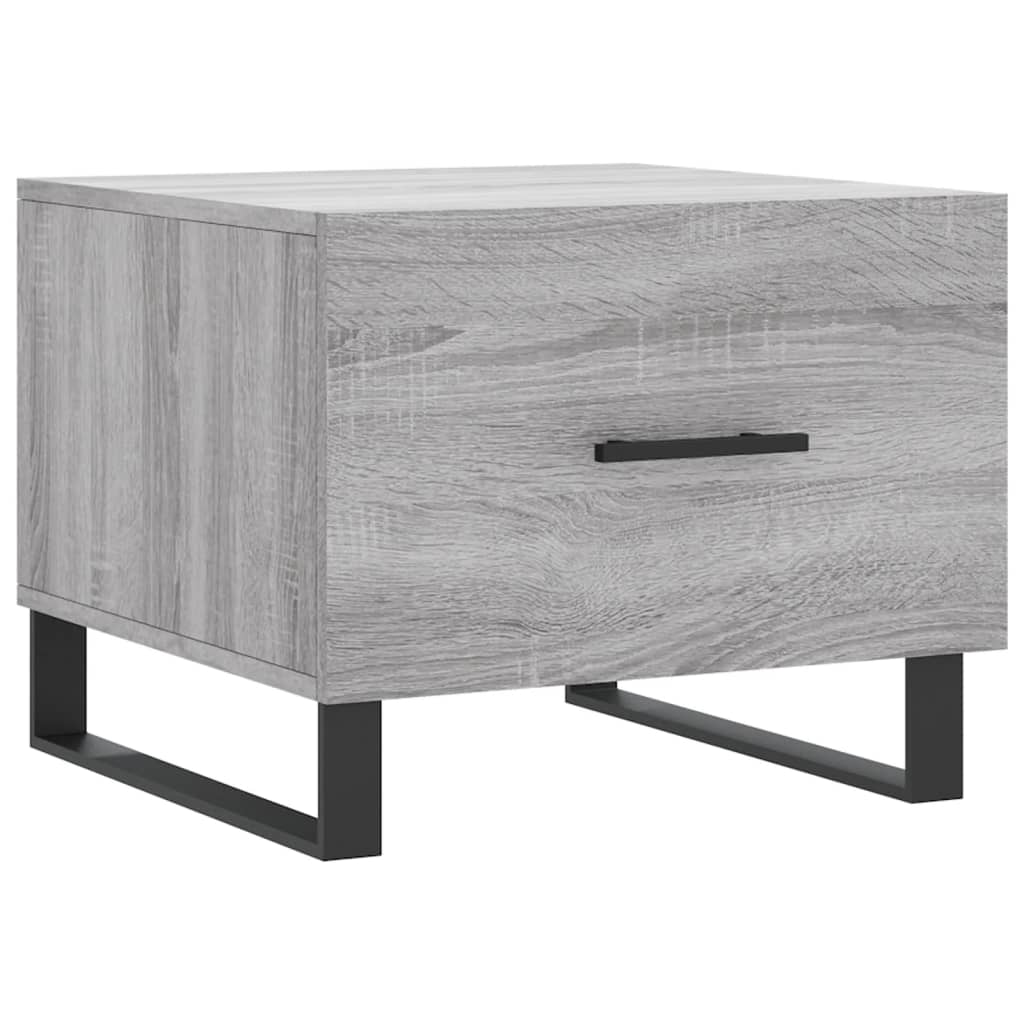 Sonoma coffee table gray 50x50x40 cm Engineered wood