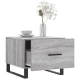 Sonoma coffee table gray 50x50x40 cm Engineered wood