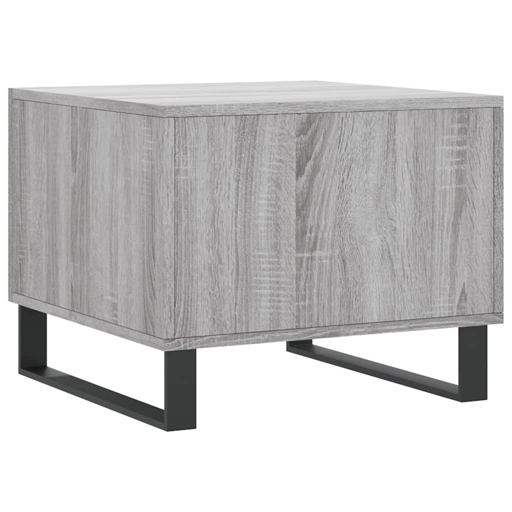 Sonoma coffee table gray 50x50x40 cm Engineered wood