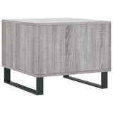 Sonoma coffee table gray 50x50x40 cm Engineered wood