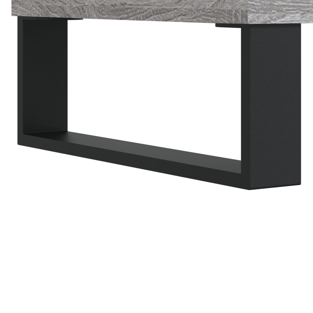 Sonoma coffee table gray 50x50x40 cm Engineered wood