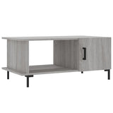 Sonoma coffee table gray 90x50x40 cm engineered wood