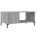 Sonoma coffee table gray 90x50x40 cm engineered wood