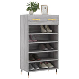 Armoire à chaussures sonoma gris 60x35x105 cm bois d'ingénierie