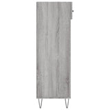 Armoire à chaussures sonoma gris 60x35x105 cm bois d'ingénierie