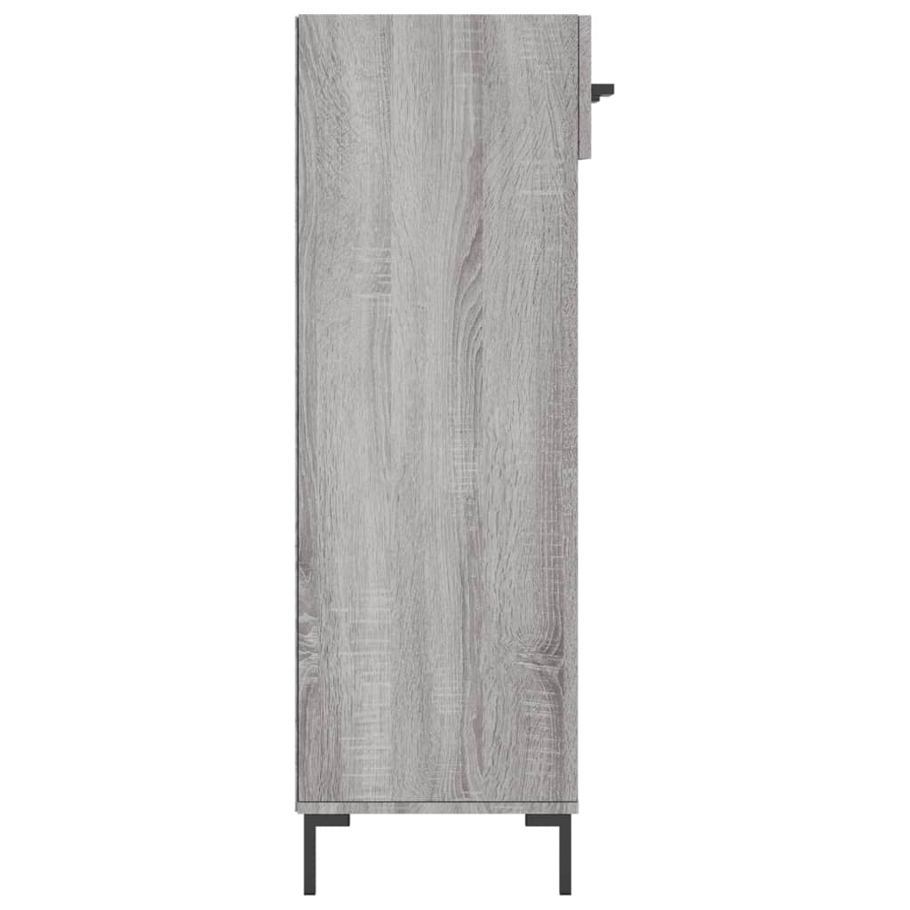 Armoire à chaussures sonoma gris 60x35x105 cm bois d'ingénierie