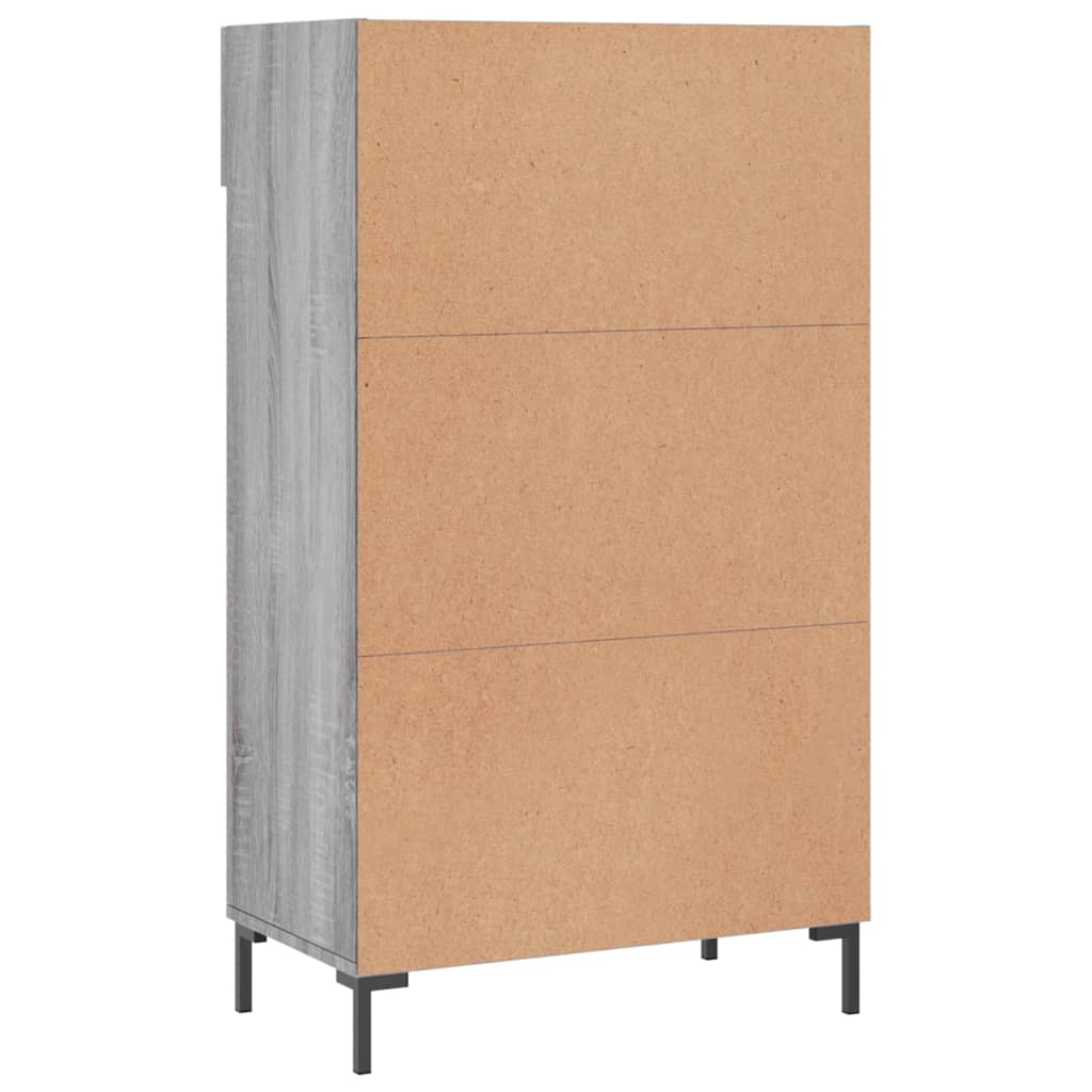 Armoire à chaussures sonoma gris 60x35x105 cm bois d'ingénierie