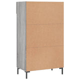 Armoire à chaussures sonoma gris 60x35x105 cm bois d'ingénierie