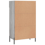 Armoire à chaussures sonoma gris 60x35x105 cm bois d'ingénierie