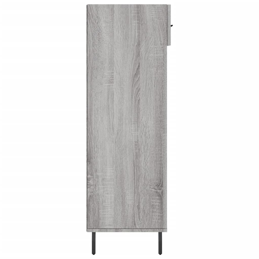 Armoire à chaussures sonoma gris 60x35x105 cm bois d'ingénierie