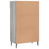 Armoire à chaussures sonoma gris 60x35x105 cm bois d'ingénierie