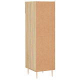 Armoire à chaussures chêne sonoma 30x35x105cm bois d'ingénierie