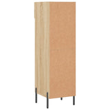 Armoire à chaussures chêne sonoma 30x35x105cm bois d'ingénierie