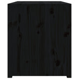 Armoire de cuisine d'extérieur noir 106x55x64cm bois pin massif