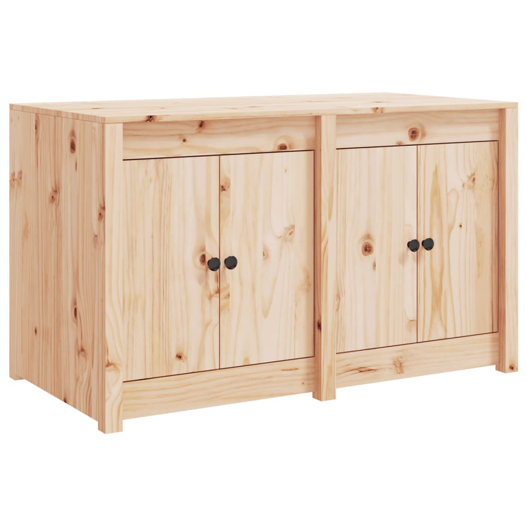 Outdoor kitchen cabinet 106x55x64 cm solid pine wood