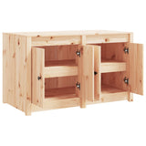 Outdoor kitchen cabinet 106x55x64 cm solid pine wood