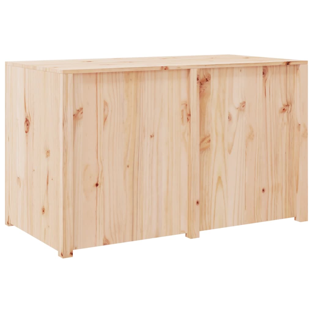 Outdoor kitchen cabinet 106x55x64 cm solid pine wood