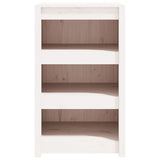 Armoire de cuisine d'extérieur blanc bois de pin massif