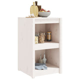 Armoire de cuisine d'extérieur blanc bois de pin massif