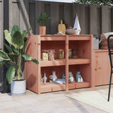 Outdoor kitchen cabinet 106x55x92 cm solid douglas wood