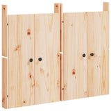 Portes de cuisine d'extérieur 2pcs 50x9x82cm bois de pin massif