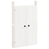 Portes de cuisine d'extérieur blanc 50x9x82 cm bois pin massif