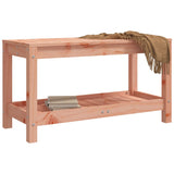 Banc de jardin 82,5x35x45 cm bois massif Douglas