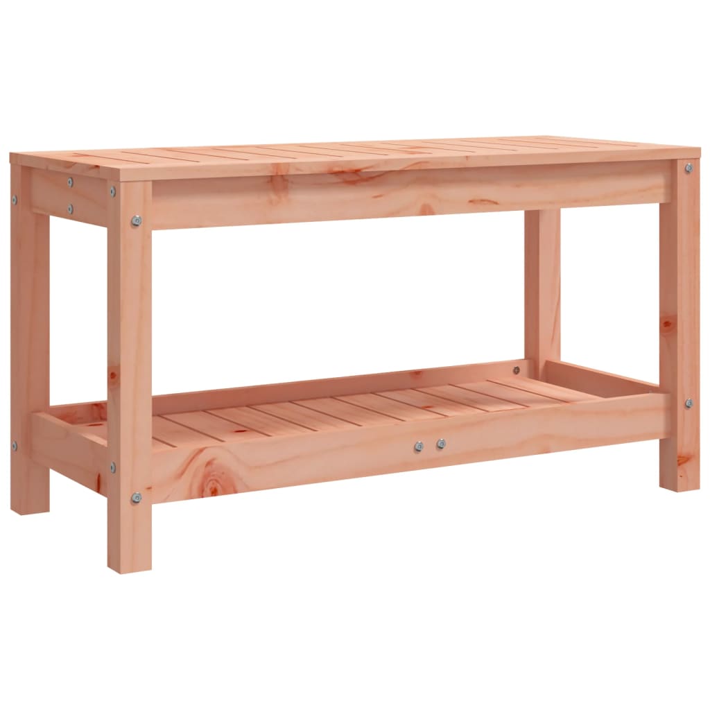 Banc de jardin 82,5x35x45 cm bois massif Douglas