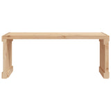 Banc de jardin extensible 212,5x40,5x45 cm bois massif de pin