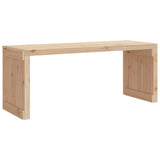 Banc de jardin extensible 212,5x40,5x45 cm bois massif de pin