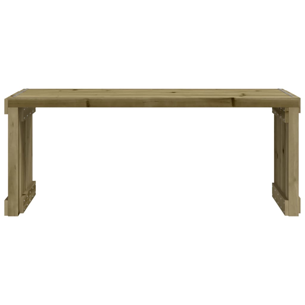 Banc de jardin extensible 212,5x40,5x45 cm bois de pin imprégné