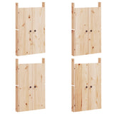 Armoires de cuisine d'extérieur 3 pcs bois de pin massif